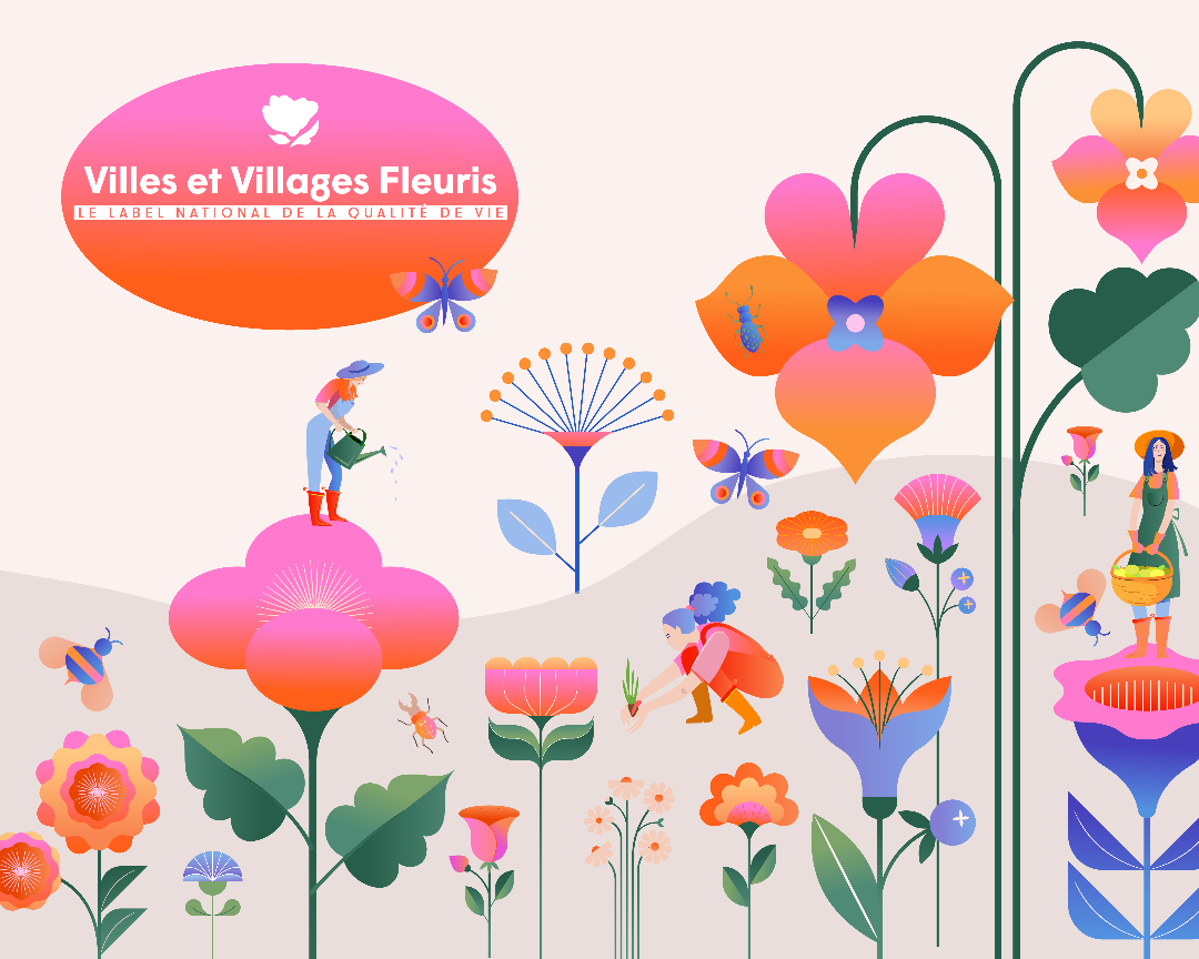 Inscription au Concours départemental des villes, villages et maisons fleuris