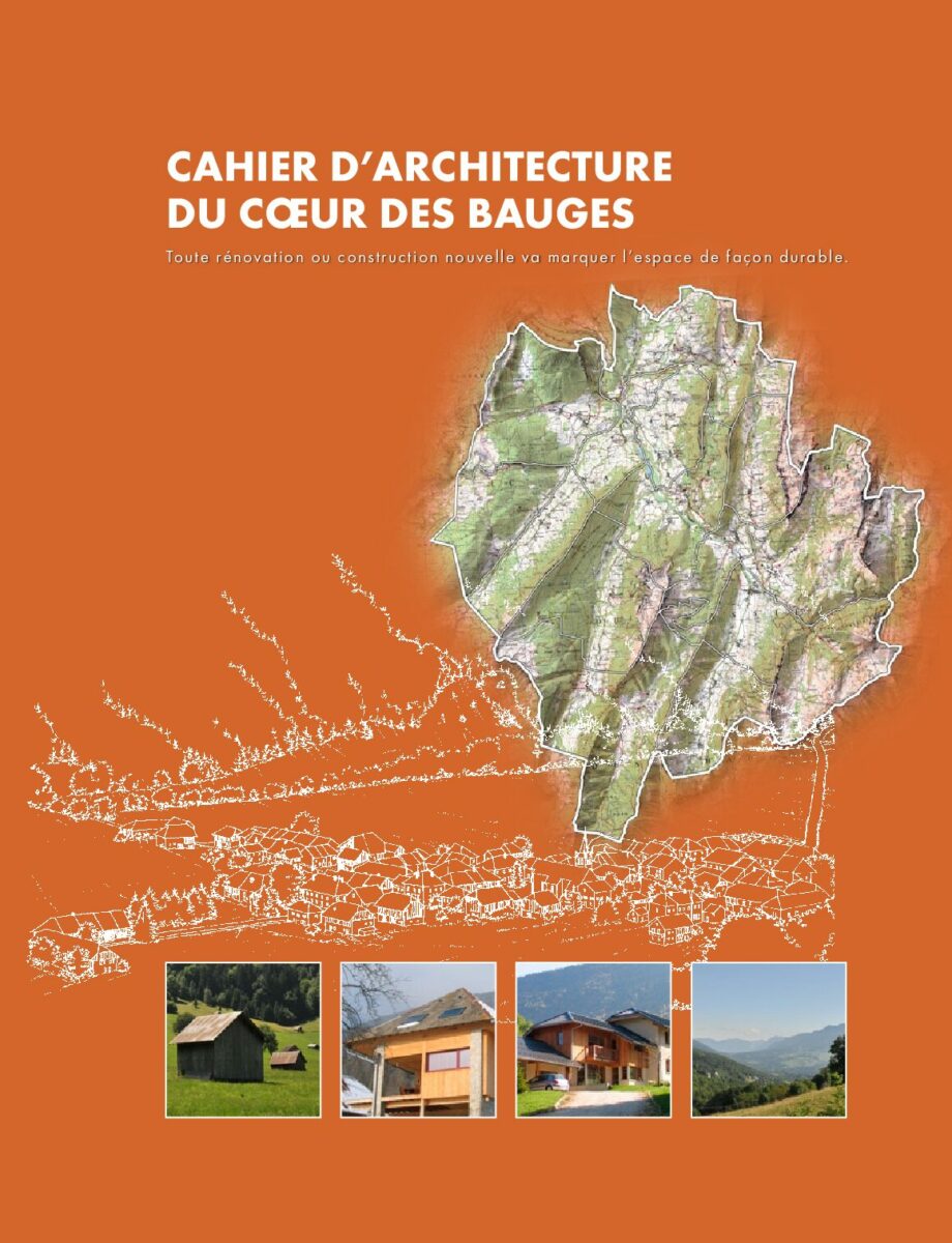 Cahier d'architecture du Cœur des Bauges