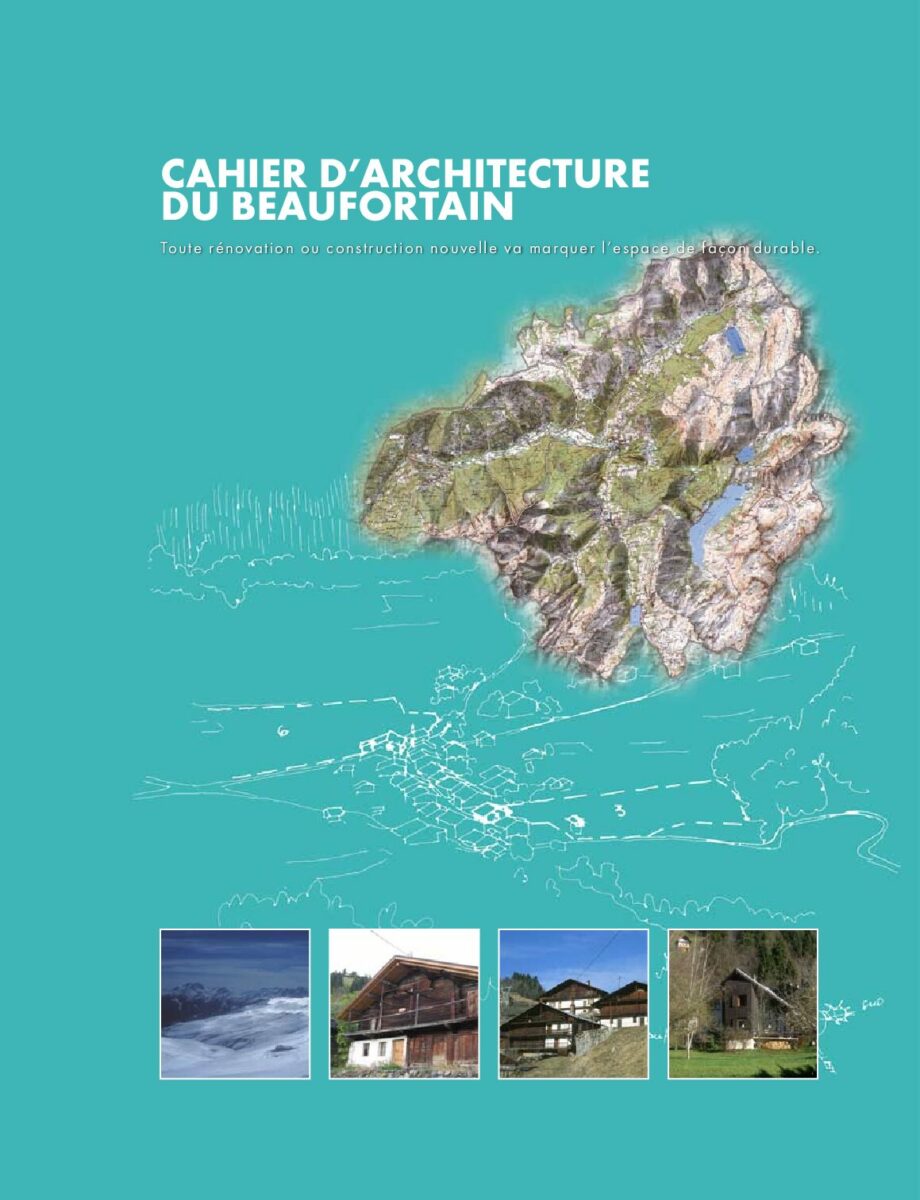 Cahier d'architecture CC du Beaufortin