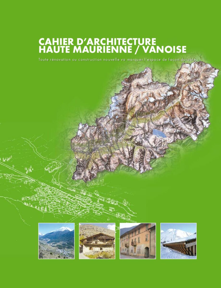 Cahier d'architecture Haute Maurienne / Vanoise