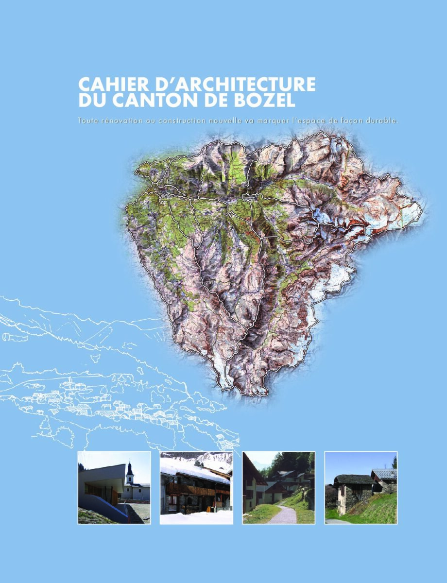 Cahier d'architecture du canton de Bozel