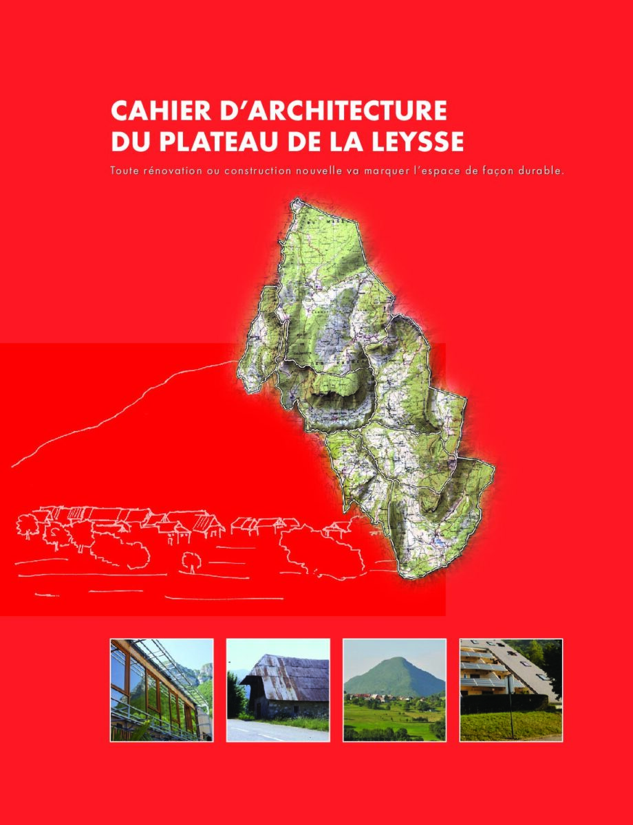 Cahier d'architecture du Plateau de la Leysse