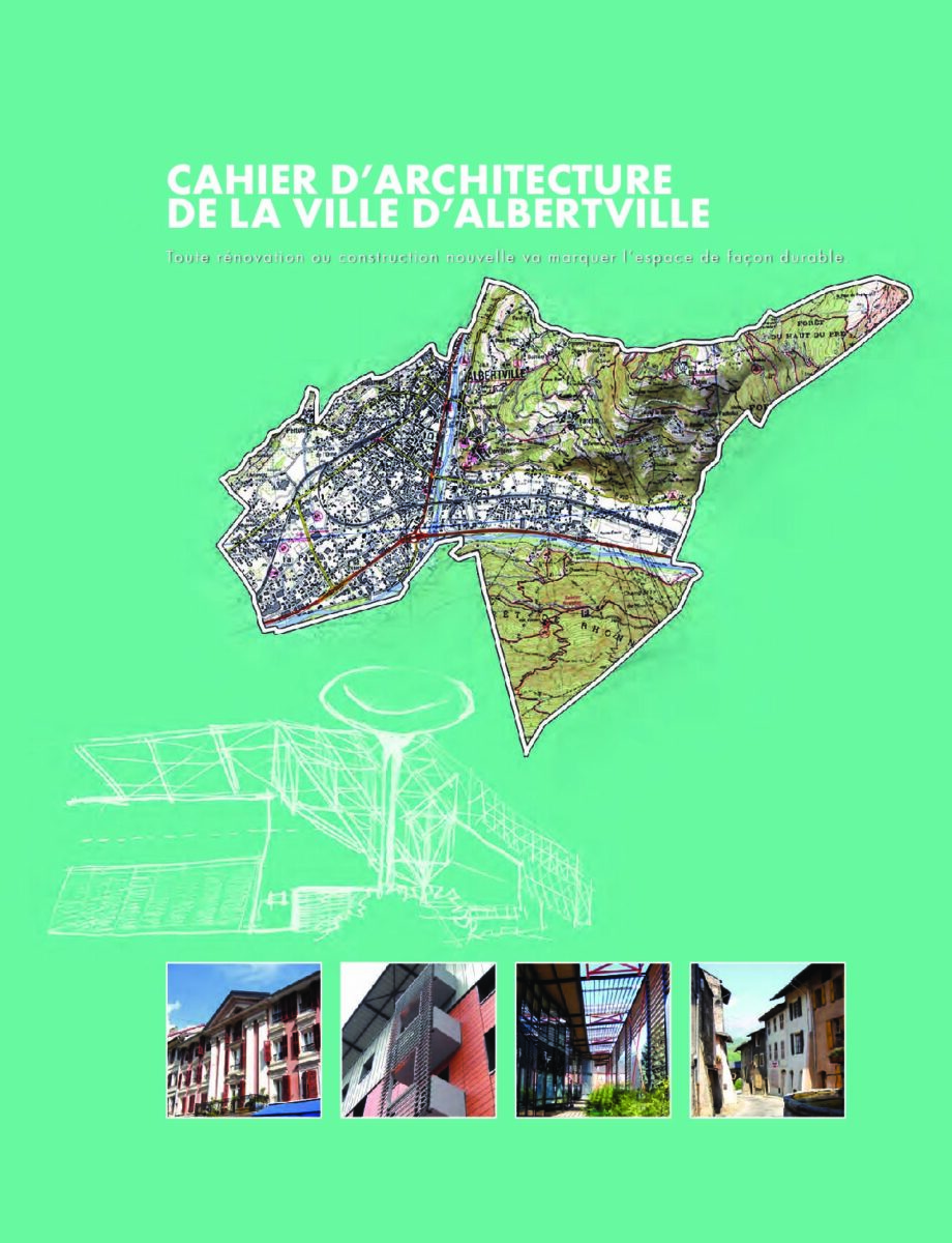 Cahier d'architecture d'Albertville