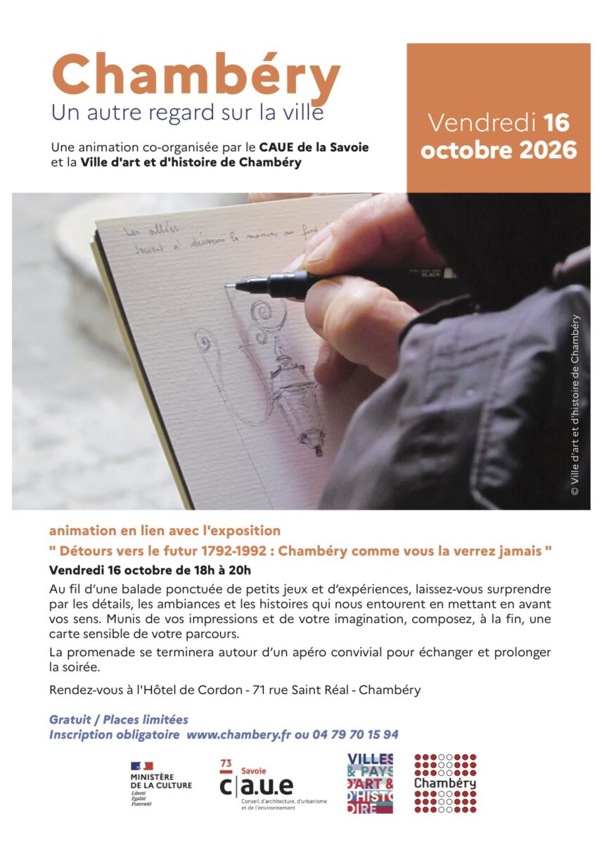 Journées Nationales de l&rsquo;Architecture – Chambéry